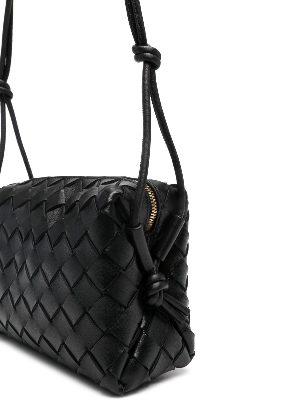 Bottega Veneta Women Loop Mini Leather Crossbody Bag