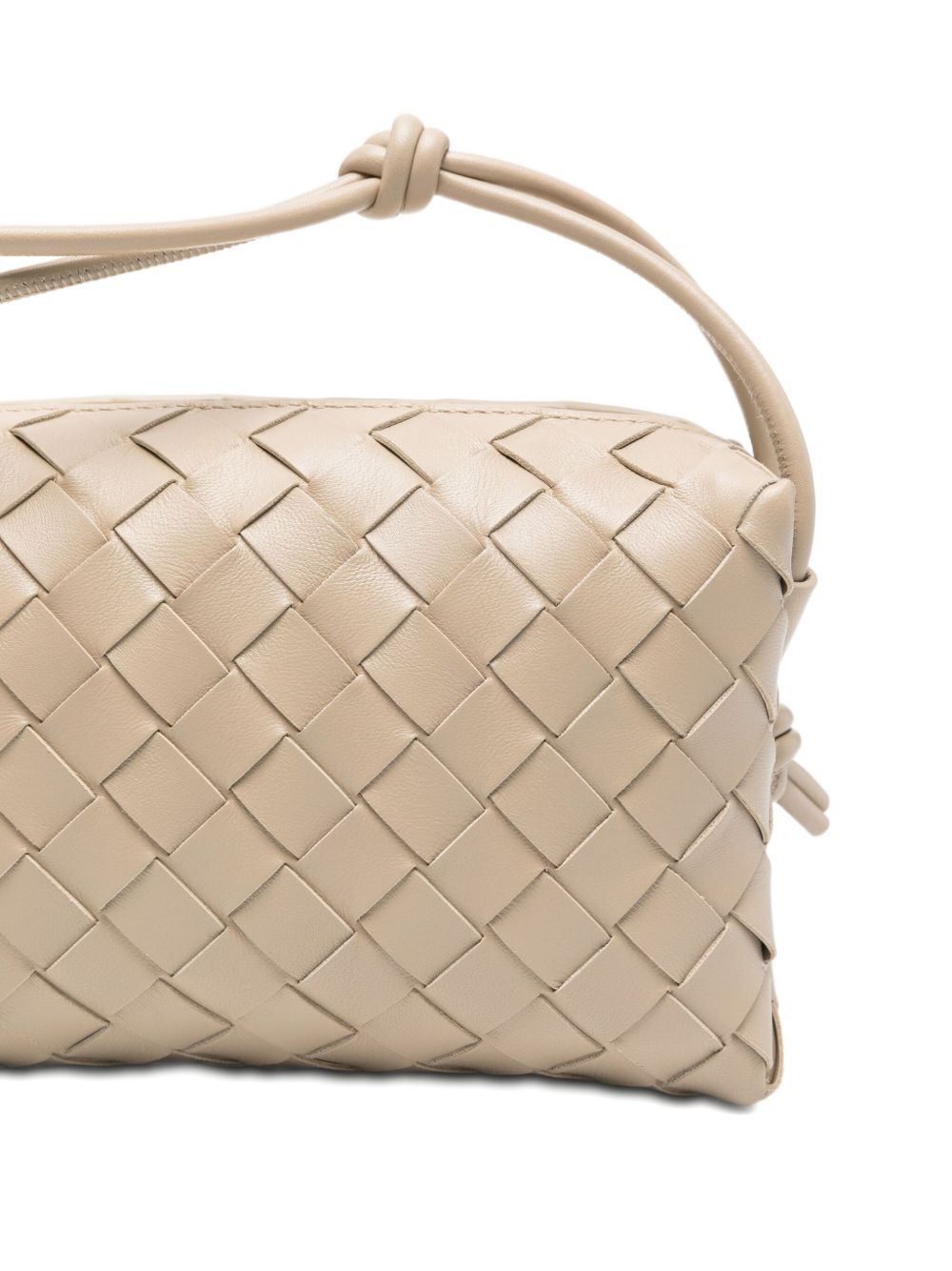 Bottega Veneta Women Loop Mini Leather Crossbody Bag
