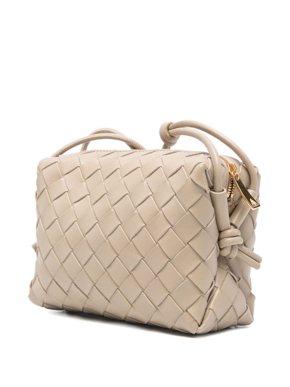 Bottega Veneta Women Loop Mini Leather Crossbody Bag