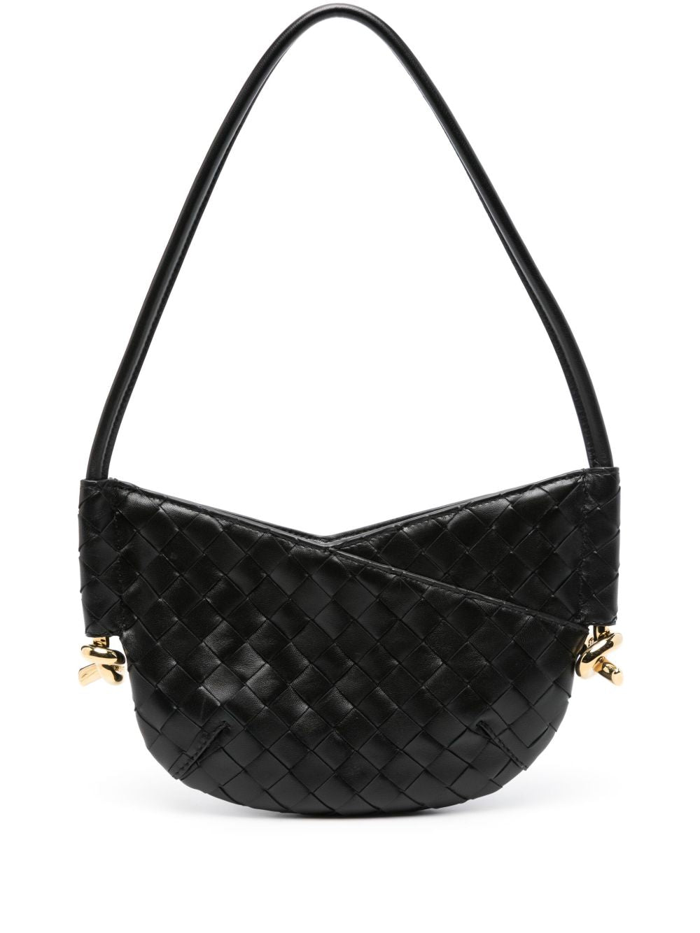 Bottega Veneta Women Solstice Baby Leather Shoulder Bag