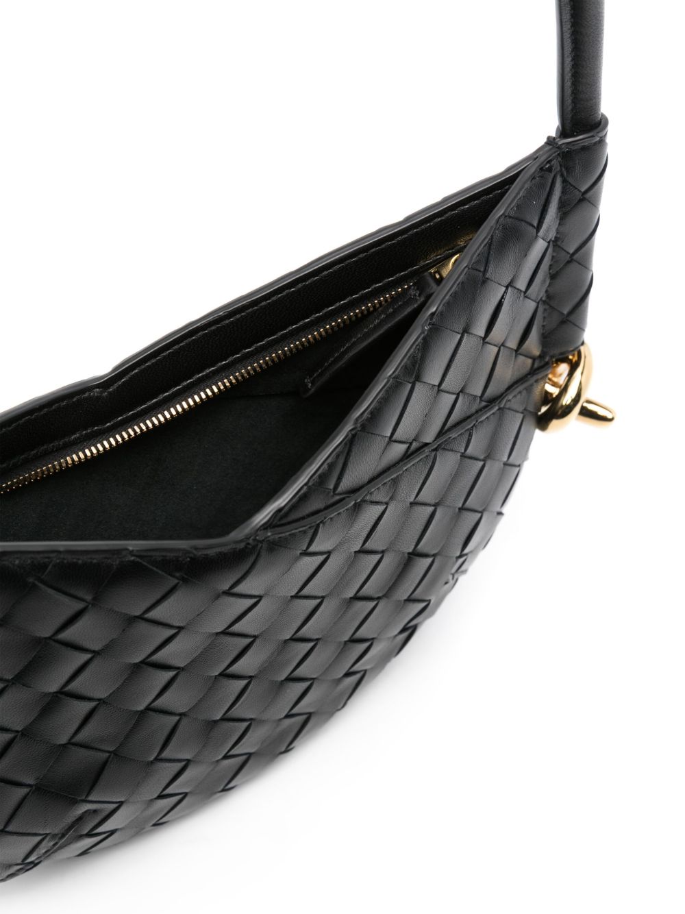 Bottega Veneta Women Solstice Baby Leather Shoulder Bag