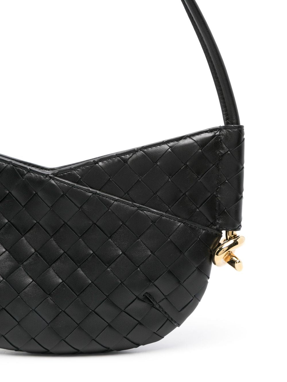 Bottega Veneta Women Solstice Baby Leather Shoulder Bag