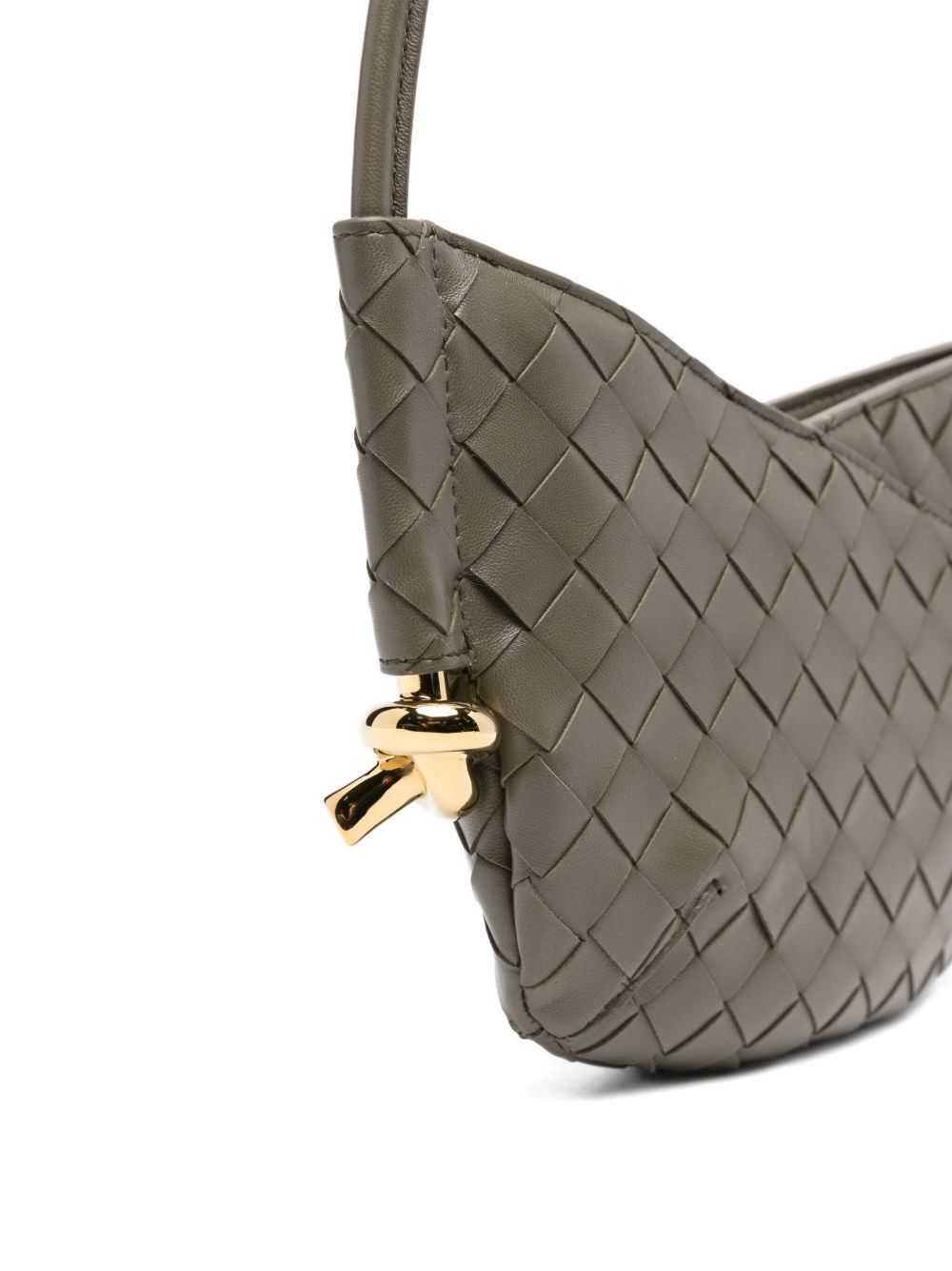 Bottega Veneta Women Solstice Baby Leather Shoulder Bag