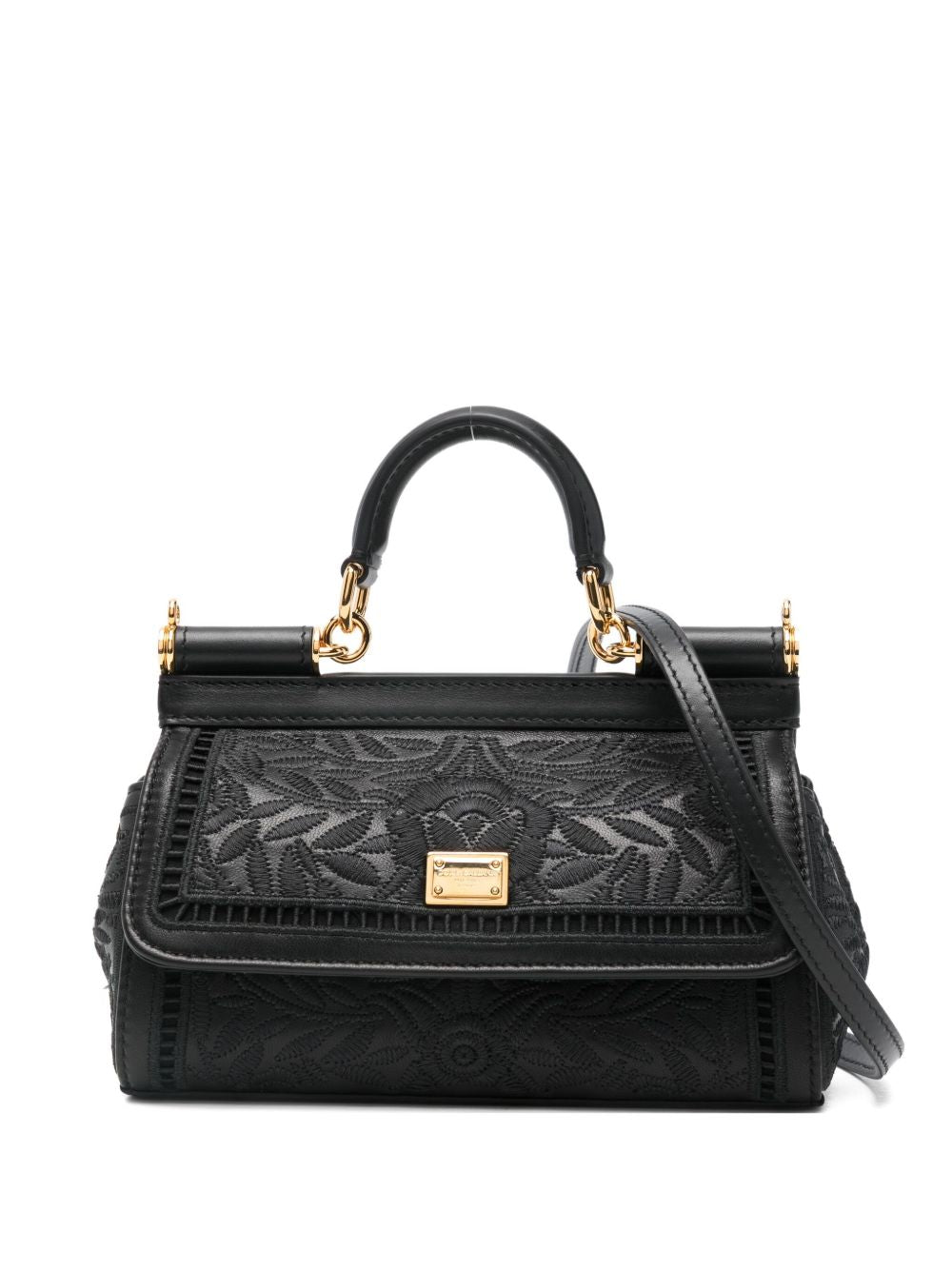 Dolce & Gabbana Women Sicily Small Embroidered Handbag