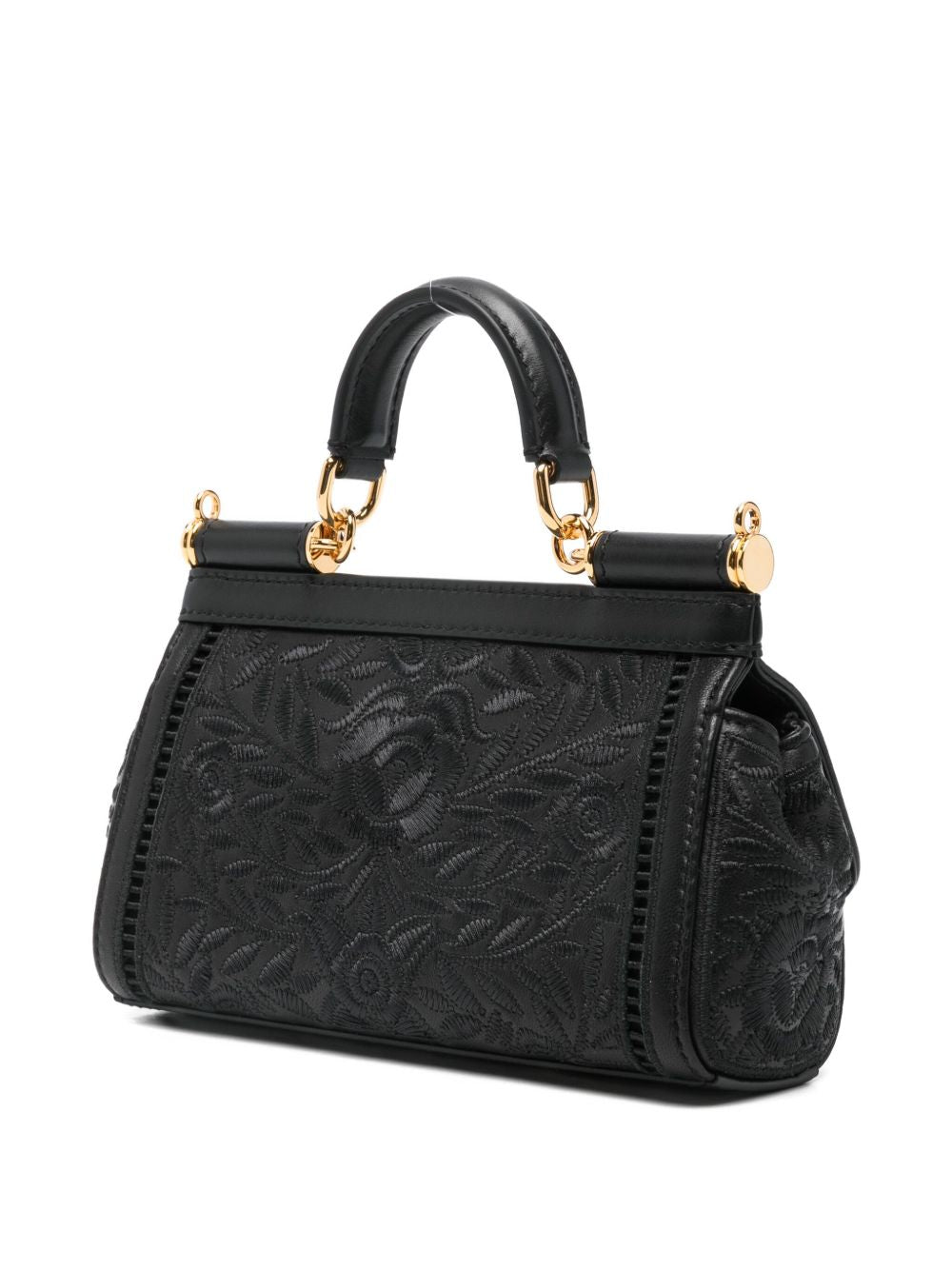 Dolce & Gabbana Women Sicily Small Embroidered Handbag