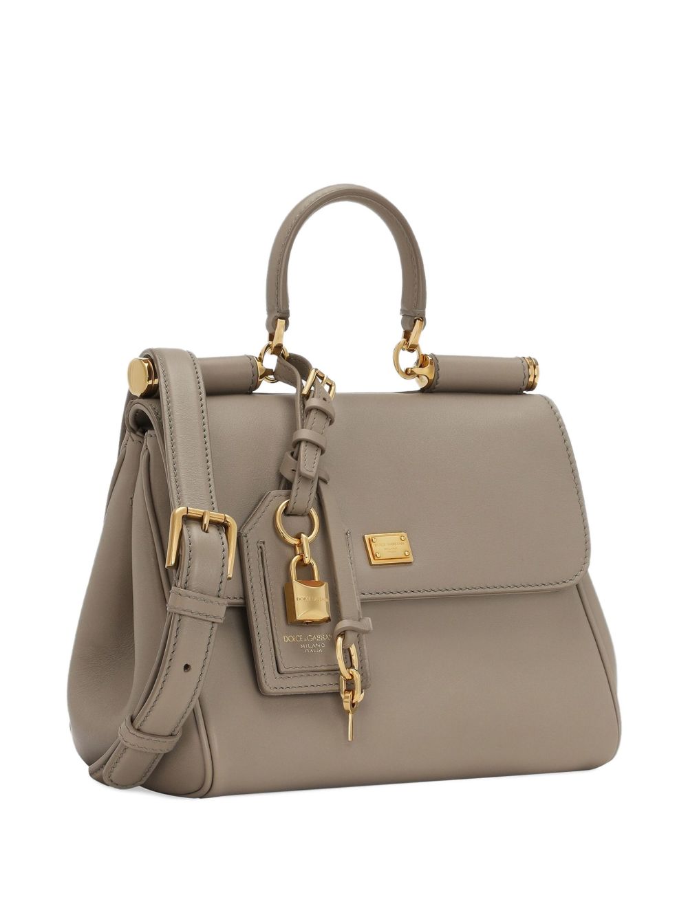 Dolce & Gabbana Women Sicily Soft Leather Handbag