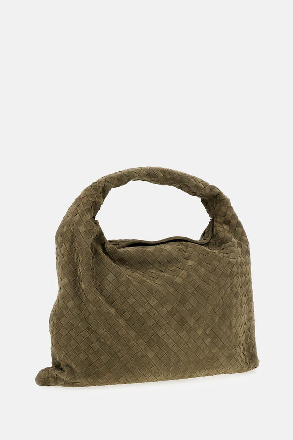 Bottega Veneta Women Hop Hobo Suede Bag