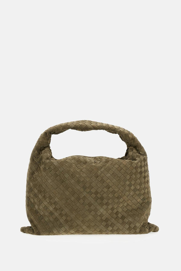 Bottega Veneta Women Hop Hobo Suede Bag