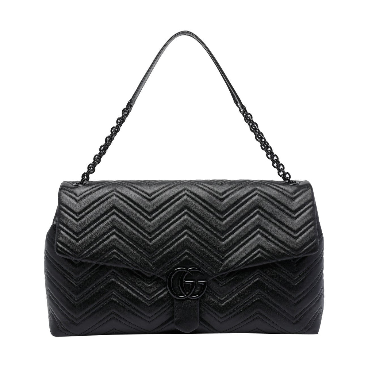 Gucci Women Maxi Gg Marmont Shoulder Bag