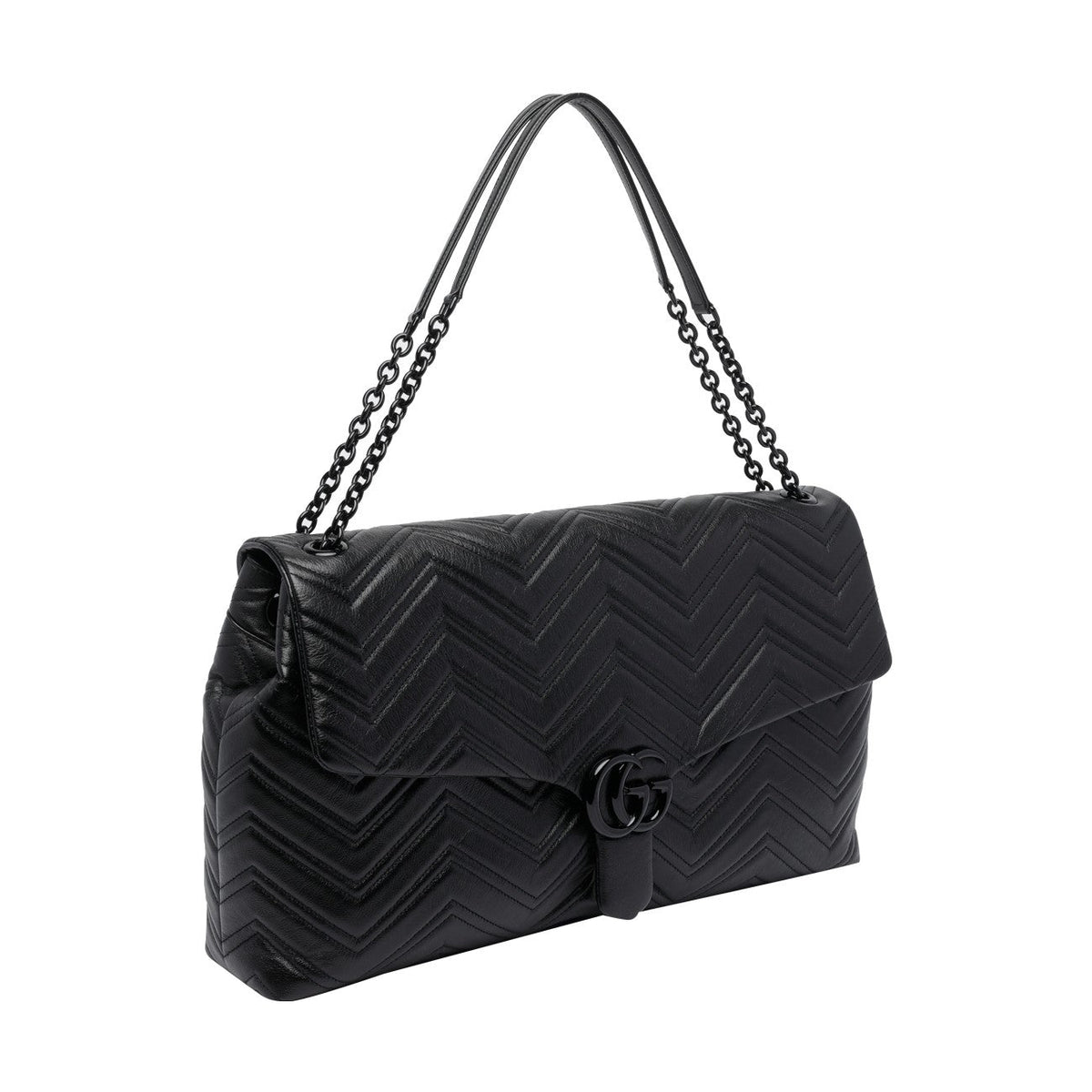 Gucci Women Maxi Gg Marmont Shoulder Bag