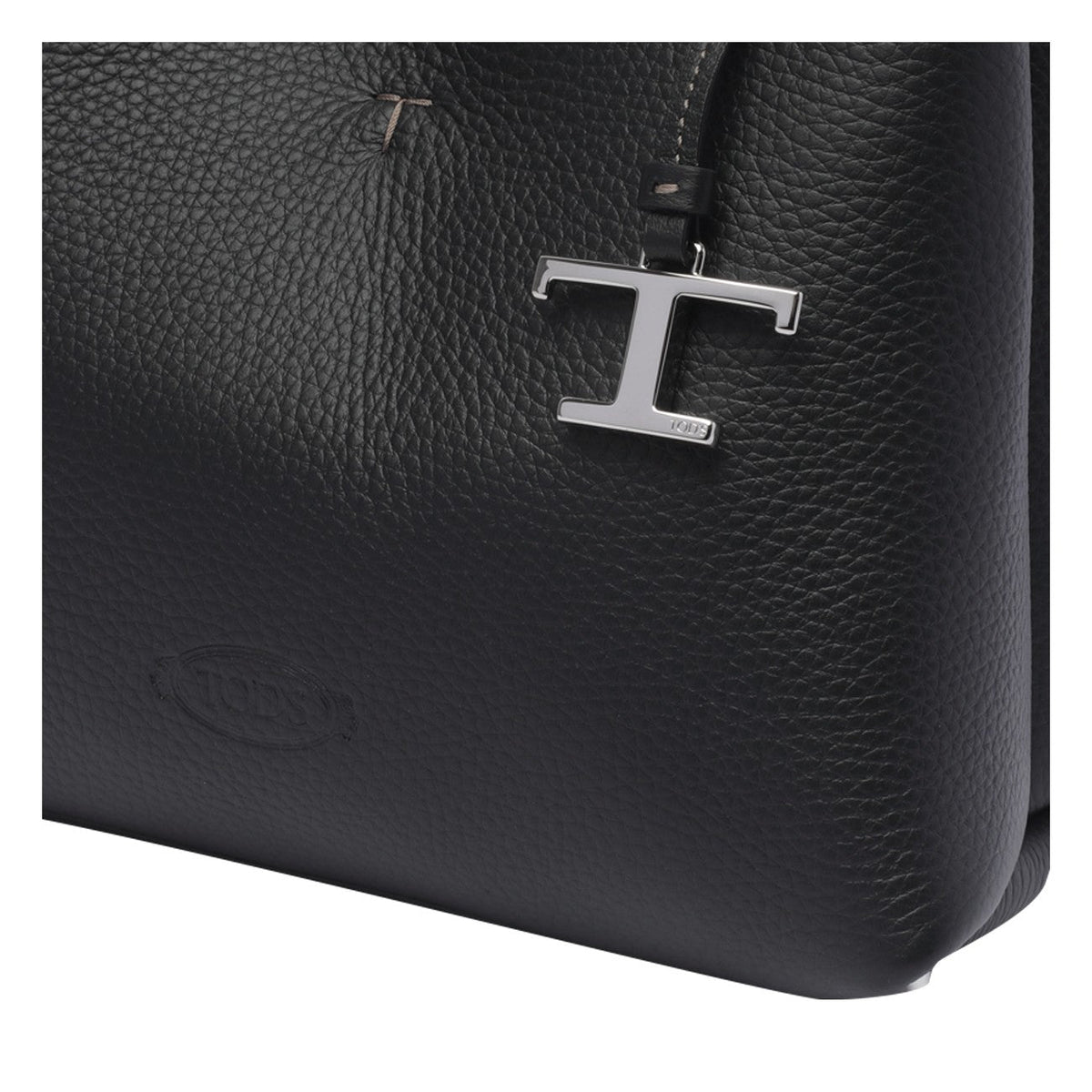 Tod's Women Micro Leather Handbag With T Timeless Charm