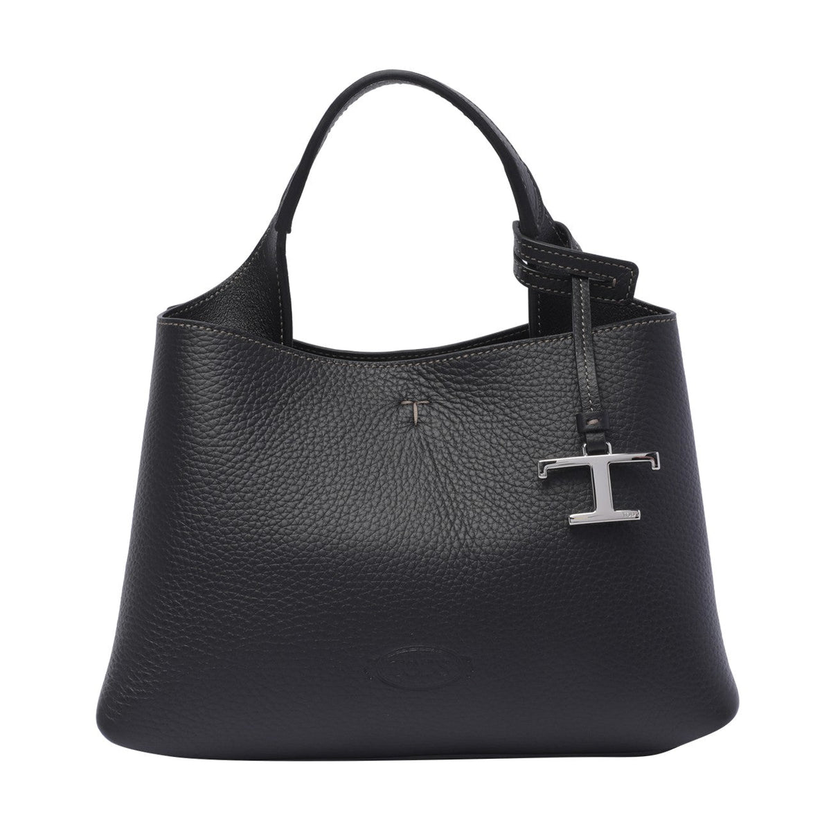 Tod's Women Micro Leather Handbag With T Timeless Charm