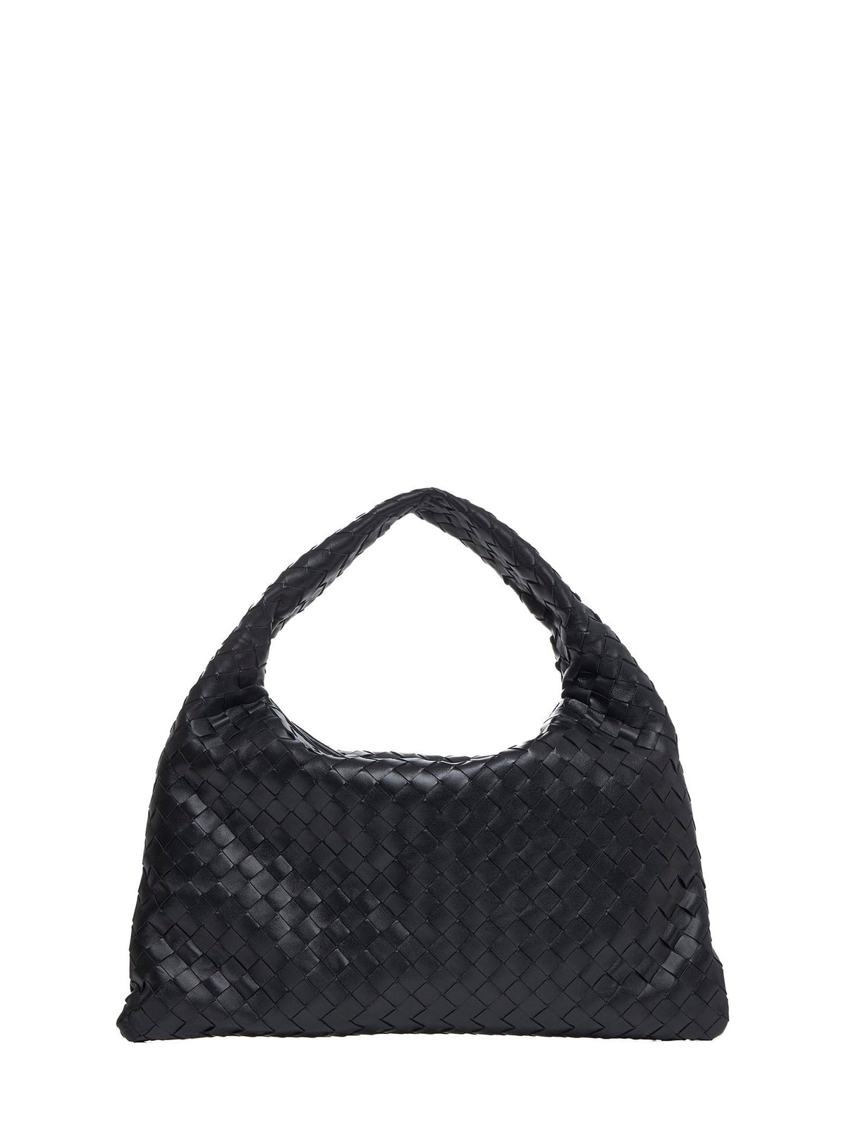 Bottega Veneta Women Tote Bag In Leather With Intrecciato Hop Motif