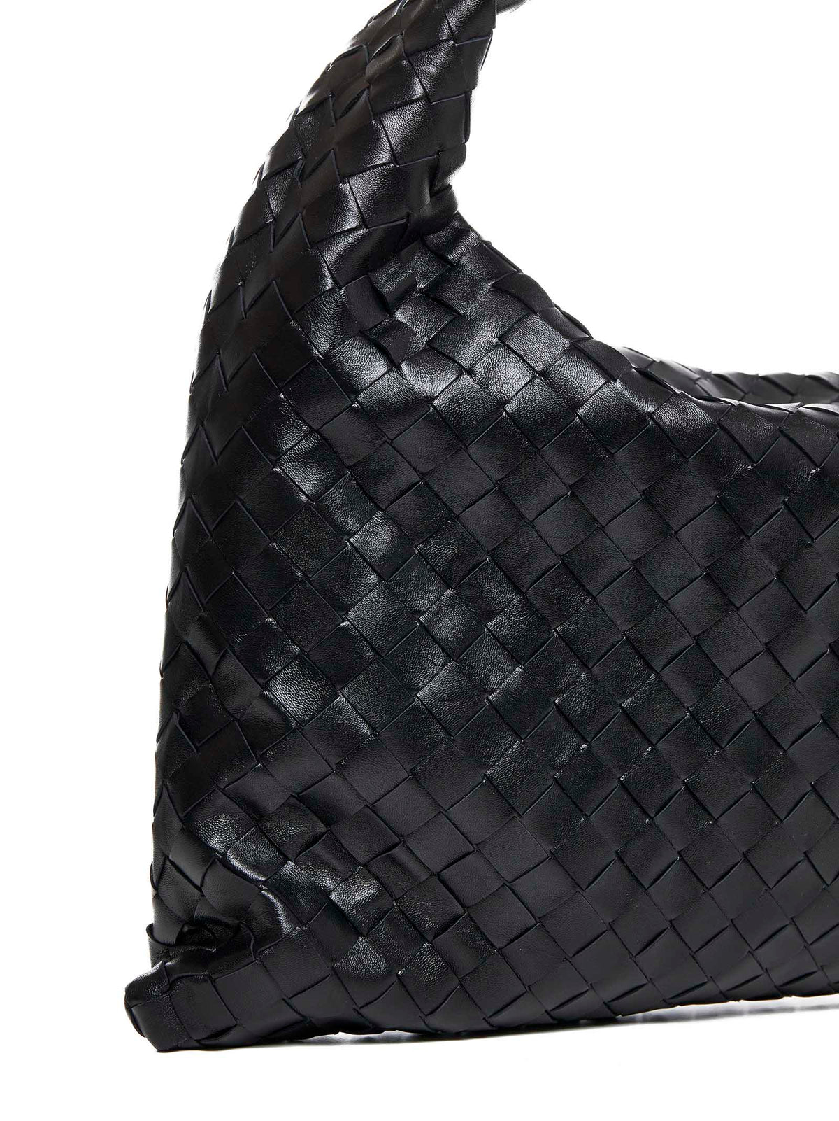 Bottega Veneta Women Tote Bag In Leather With Intrecciato Hop Motif