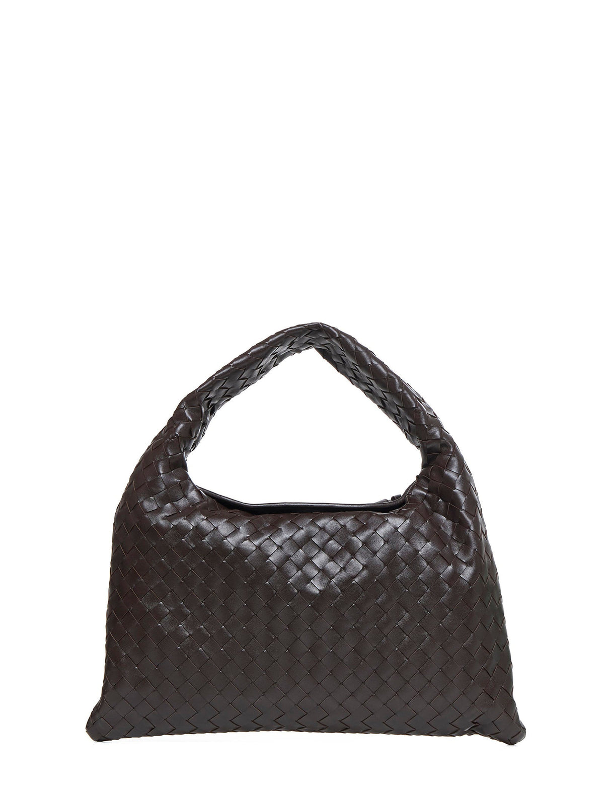 Bottega Veneta Women Tote Bag In Leather With Intrecciato Hop Motif