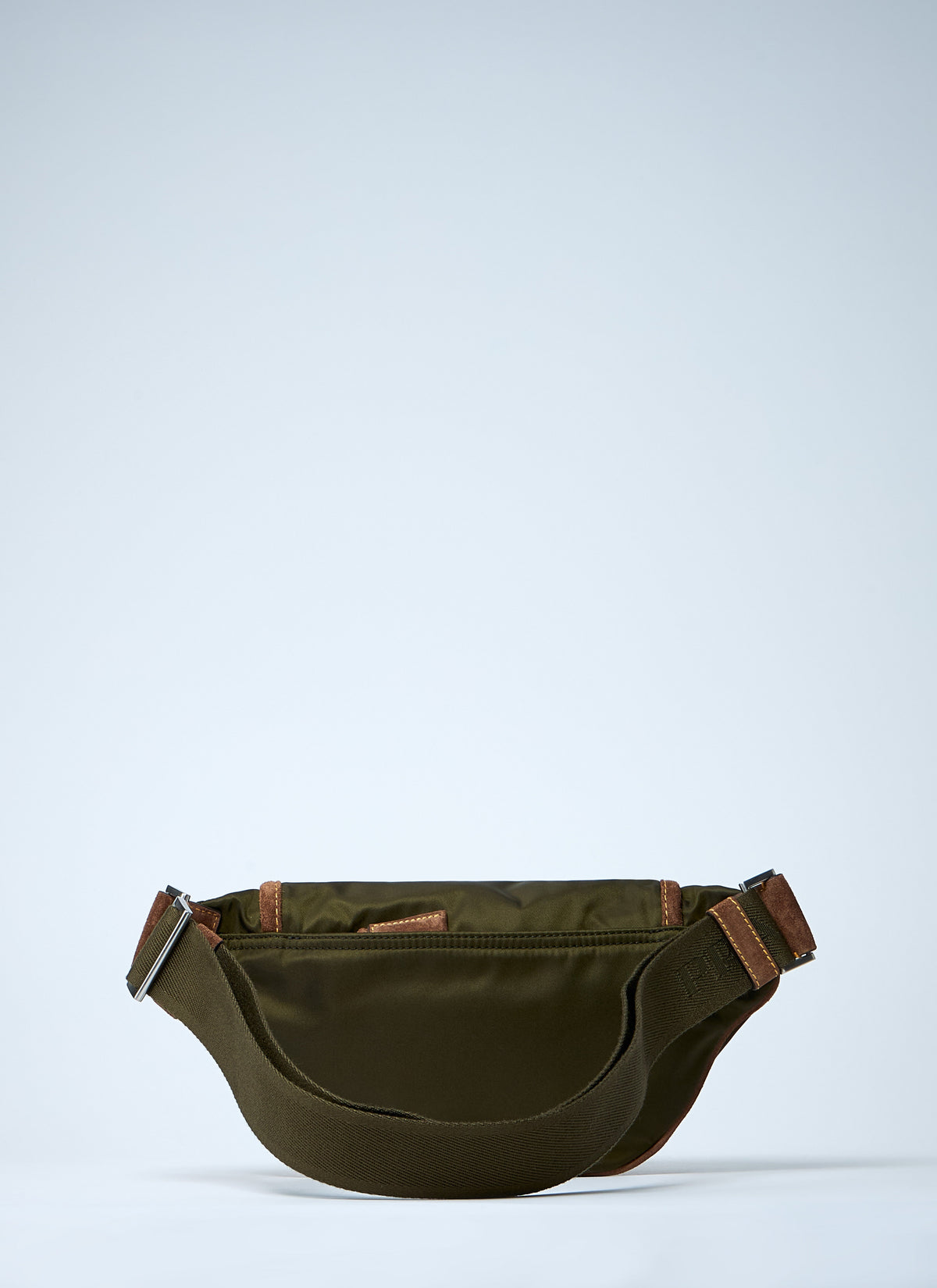 Prada Men Re-Nylon And Suede Belt Bag