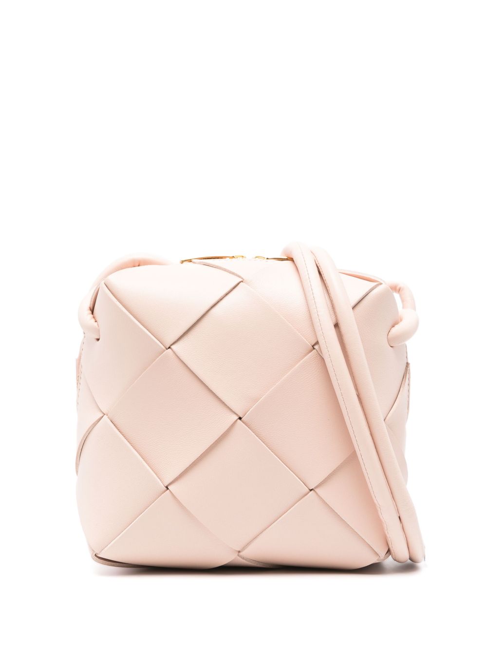 Bottega Veneta Women Cassette Mini Leather Crossbody Bag