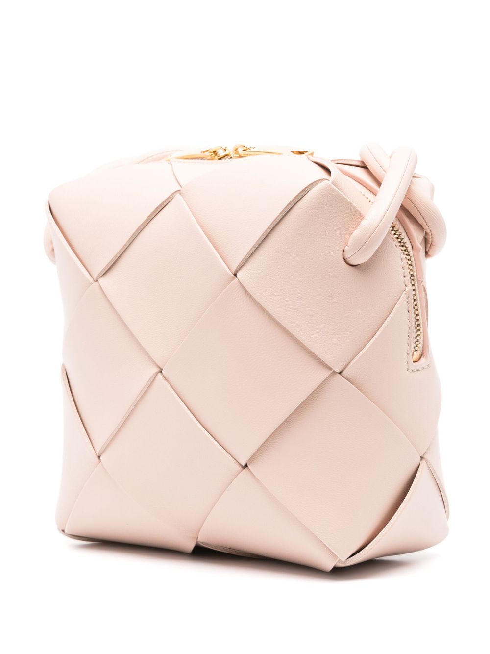 Bottega Veneta Women Cassette Mini Leather Crossbody Bag