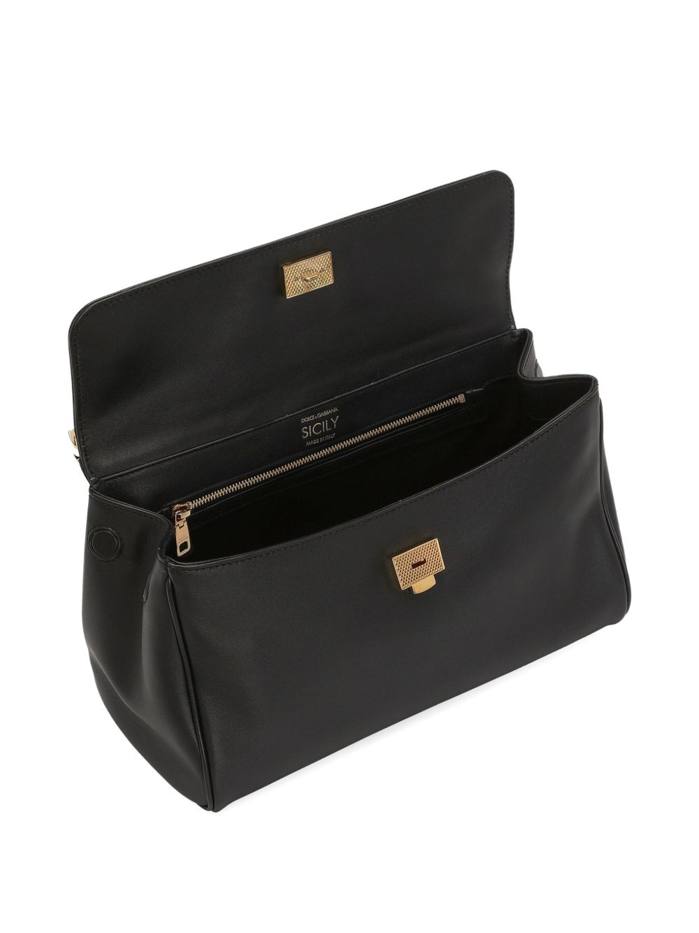 Dolce & Gabbana Women My Sicily Leather Handbag