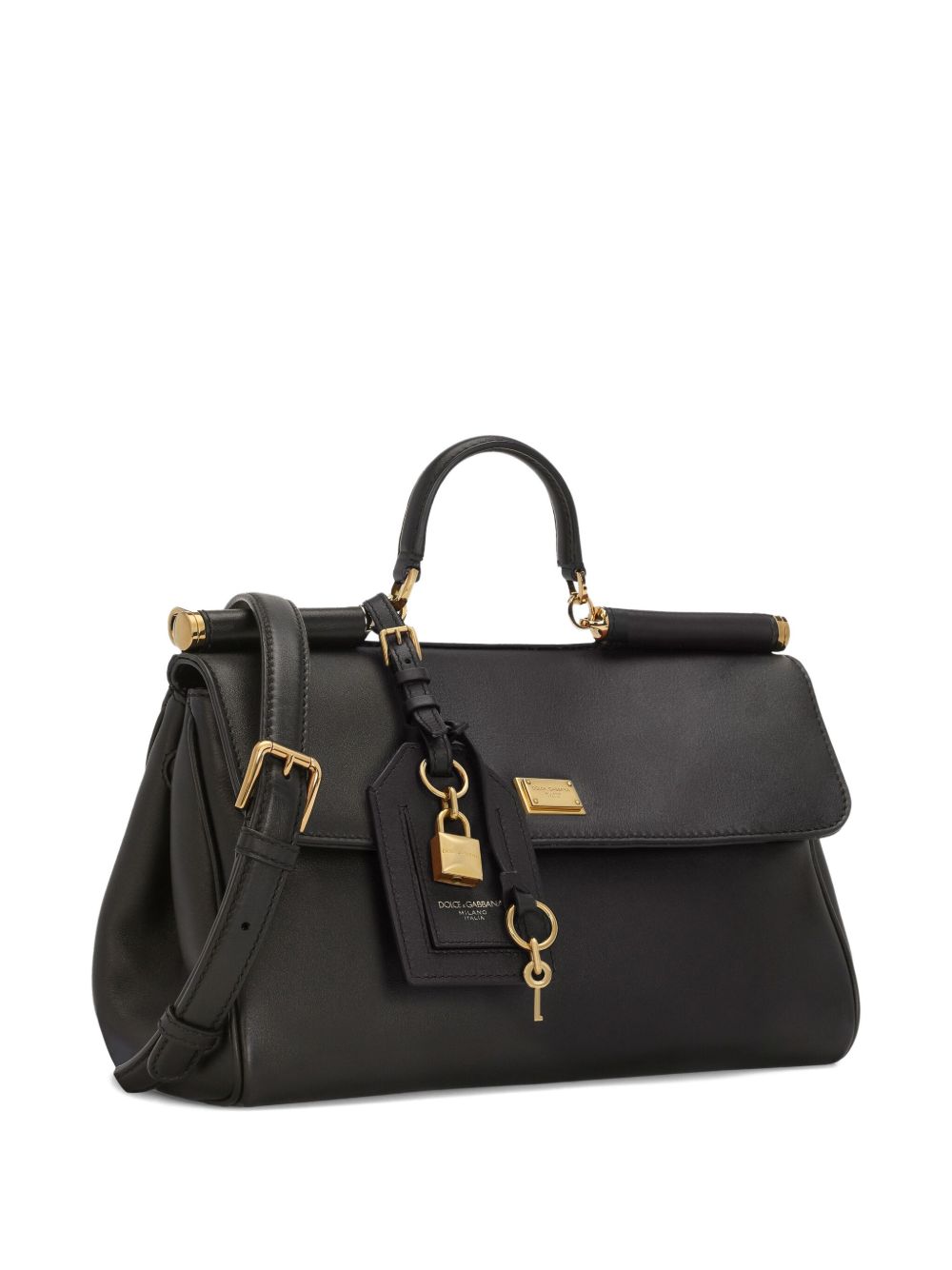 Dolce & Gabbana Women My Sicily Leather Handbag