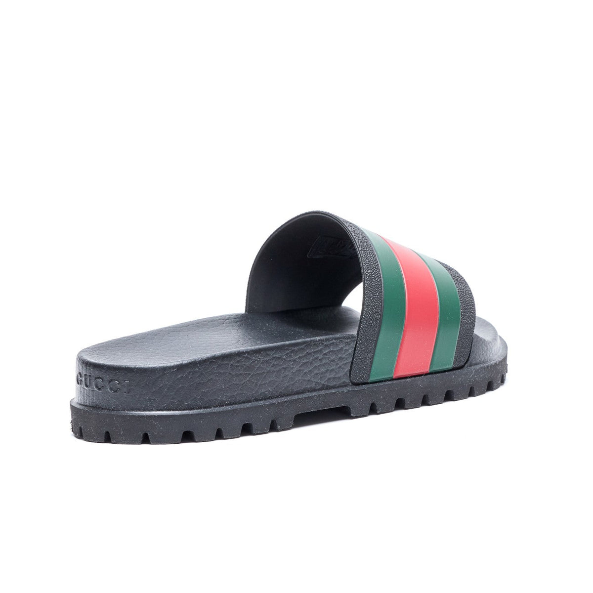 Gucci Men Web Rubber Sandals